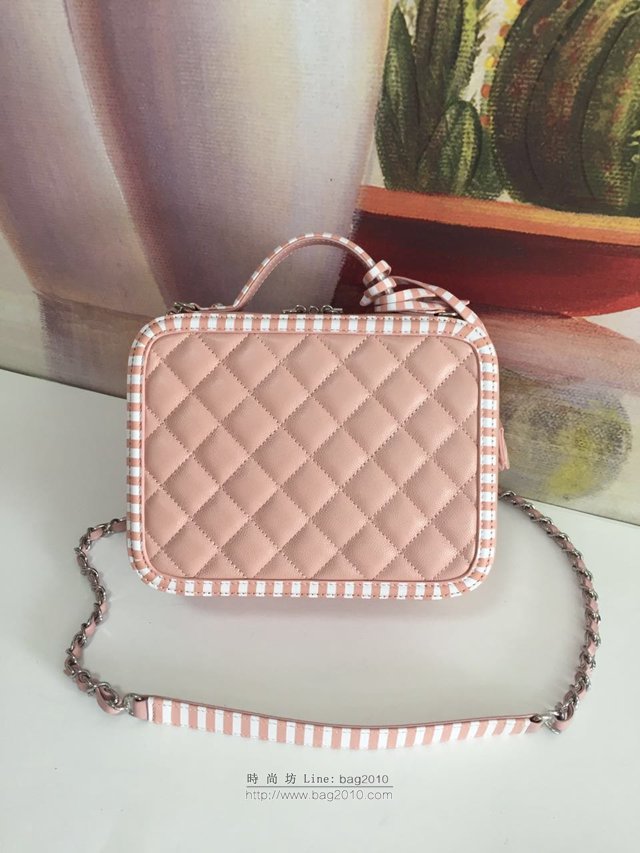 Chanel女包 93342化妝包 魚子醬牛皮 香奈兒化妝包 Chanel手提斜挎包  djc2960